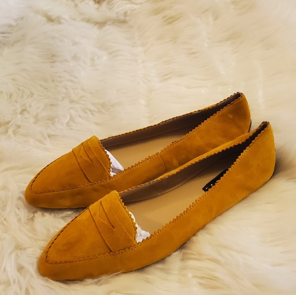 Talbots Francesca Keeper Driving Mocs/ Flats - rustic gold - Picture 2 of 7